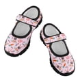 thumbnail image 1 of FUIALDOLG Girls Doll Shoes Wedding Uniform Dress Shoes Soft Anti-Slip Sole Toddler First Walkers Prewalker Strap Shoes Sandals for Kids, 1 of 9
