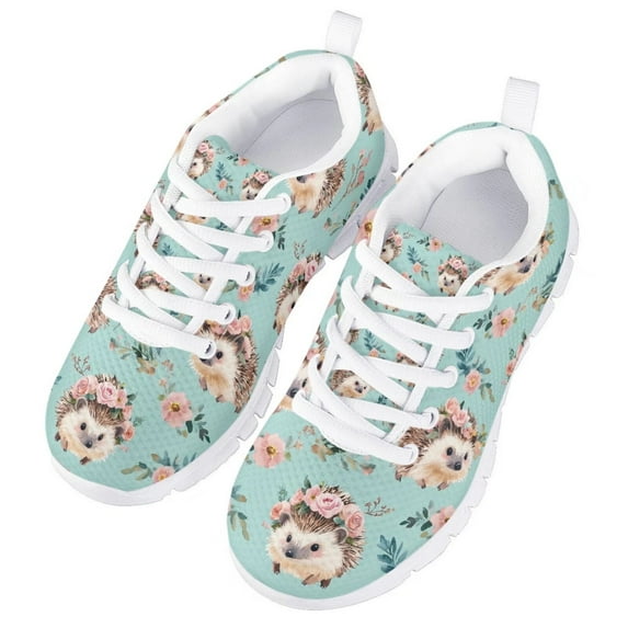 FUIALDOLG Girls Volleyball Shoes Athletic Fitness Tennis Sneakers Walking School Shoes for Little Kid Big Kid