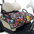 thumbnail image 1 of FUIALDOLG Green Golf Cart Seat Towel Blanket with Storage Pocket Anti Skid Golf Cart Seat Cover for Two Person Universal Fit,Club Car Seats Protection Pads, 1 of 8
