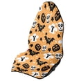 thumbnail image 1 of FUIALDOLG Halloween Terry Cloth Car Seat Cover Machine Washable, Compatible with Truck Seat Van, Bucket Seat Protector Fit for Sedan Vehicle Halloween Spooky 1 Pack, 1 of 7