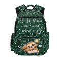 thumbnail image 1 of FUIALDOLG Hedgehog Math Print School Bag with Multi-Pocket, Breathable Lightweight 17" Bookbag for Travel Middle School, 1 of 9