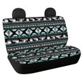 thumbnail image 1 of FUIALDOLG Horse Geometric Rear Bench Seat Covers for SUV, 2 Piece Non-Slip Car Rear Seat Covers Durable Waterproof Back Seat Covers for Dogs and Kids, 1 of 7