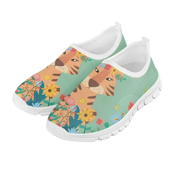 FUIALDOLG Kid's Sneakers School Running Loafers Low Top Walking Tennis Casual Shoes Strap Athletic Fashion Sneakers for Children