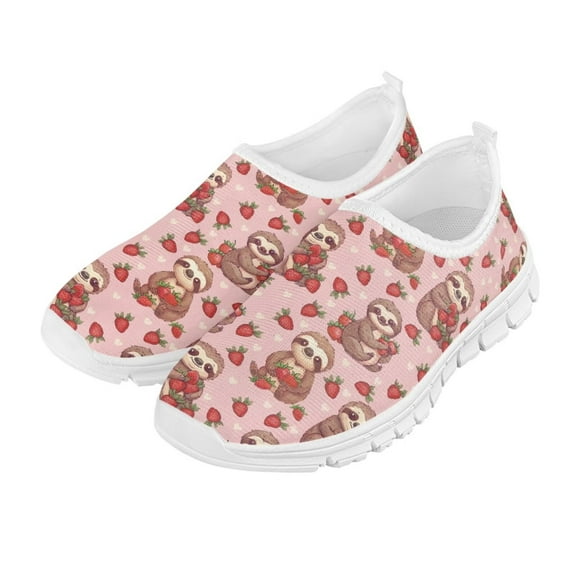 FUIALDOLG Kid's Sneakers School Running Loafers Low Top Walking Tennis Casual Shoes Strap Athletic Fashion Sneakers for Children