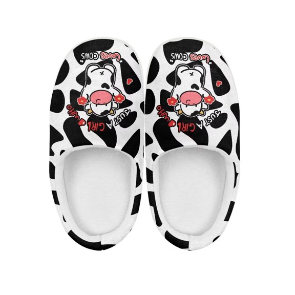 FUIALDOLG Kids Cute Animal House Slippers Warm Fuzzy Slipper Socks with Grippers Non Slip Cozy Funny Gifts