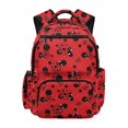 thumbnail image 1 of FUIALDOLG Ladybug Print Bookbag with Lightweight, Durable multi-tasche 17 Inch School Bag for Back to School Elementary, 1 of 8