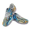 thumbnail image 1 of FUIALDOLG Liquid Swirl Running Shoes for Men and Women, Transpirable Mesh Lightweight Athletic Trainers for Walking Gym Fitness, 1 of 11