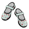 thumbnail image 1 of FUIALDOLG Little Kids Wide Toe Barefoot Classic Shoes Minimalist Sneakers School Flats Wedding Uniform Party Shoes Adjustable Ankle Strap with Buckle, 1 of 9