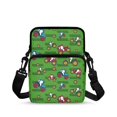 thumbnail image 1 of FUIALDOLG Polyester Crossbody Bags with Tractor Print, Zipper Pockets Portable Shoulder Purse for Daily Work and Travel, 1 of 7