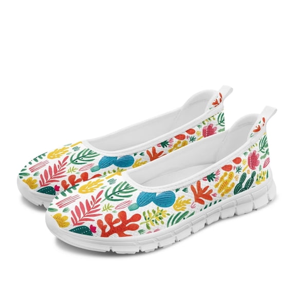 FUIALDOLG Shoes for Women Dressy Casual Mary Jane Shoes Women Round Toe Ballet Flats for Women Comfortable Dressy Washable for Work Office Casual