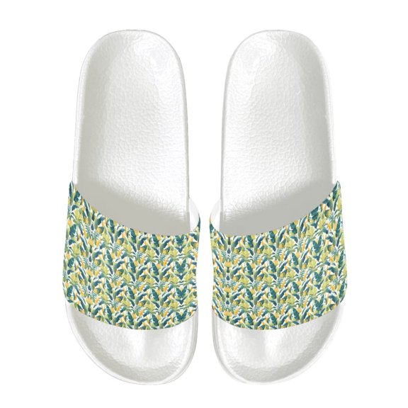 FUIALDOLG Shower Shoes for Women with Arch Support Quick Drying Pool Slides Lightweight Beach Sandals