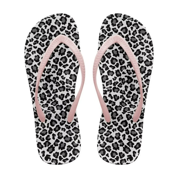 FUIALDOLG Slim Flip Flops for Women Casual Thong Flat Sandals Soft Rubber Slip on Sandals