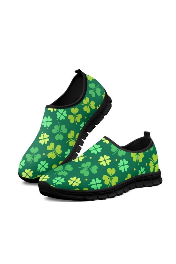 St. Patrick's Day Casual Orthopedic Shoes for Ladies Plantar Fasciitis Indoor Outdoor Walking Slippers Comfort Fall Shoes