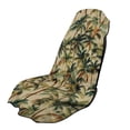 thumbnail image 1 of FUIALDOLG Tropical Palm Tree Car Seat Towel | Headrest Pocket Towel Seat Covers for Cars | Universal Fit & Machine Washable | Portable Car Front Seats Cover After Gym, Yoga, Beach, 1 of 7