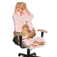 thumbnail image 1 of FUIALDOLG Tulip Cute Cat Colorful Eggs Gaming Chair Covers Set of 4,Elastic Breathable Office Chair Cover with Armrest Covers Protector Washable Non-slip Desk Chairs Slipcover for Home,Office, 1 of 9