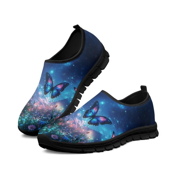 FUIALDOLG Valentine's day Casual Dress Shoes Nude Flats for Women Hands Free Slip On Fashion Sneakers Lightweight Breathable Walking Shoes