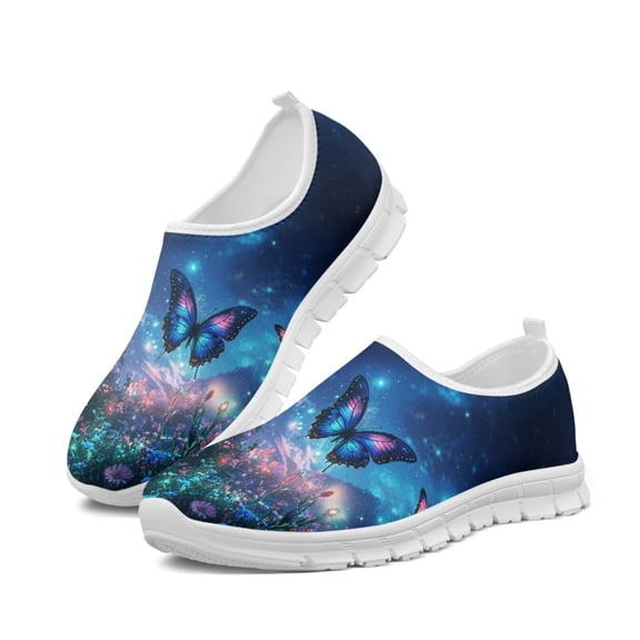 FUIALDOLG Valentine's day Casual Dress Shoes Nude Flats for Women Hands Free Slip On Fashion Sneakers Lightweight Breathable Walking Shoes