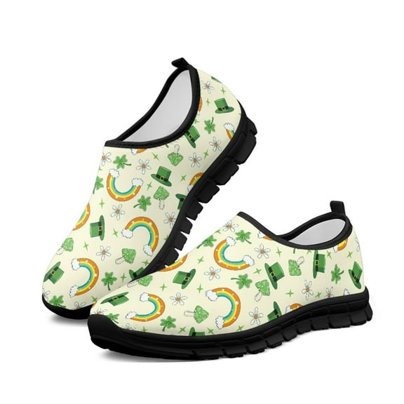 FUIALDOLG Valentine's day Casual Shoes for Women Lightweight Loafers Comfortable Work Shoes for Women Square Toe Ballets Flats