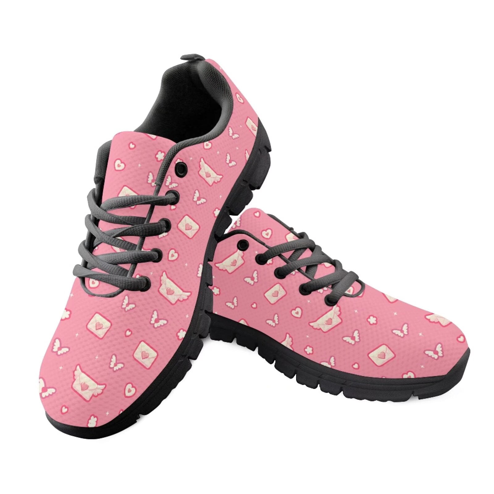 lightweight fashion cushioning walking sneakers