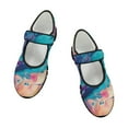 thumbnail image 1 of FUIALDOLG Women Classic Round Closed Toe Mary Jane Flats Platform Adjustable Single Ankle Strap Buckle Comfy Shoes, 1 of 8