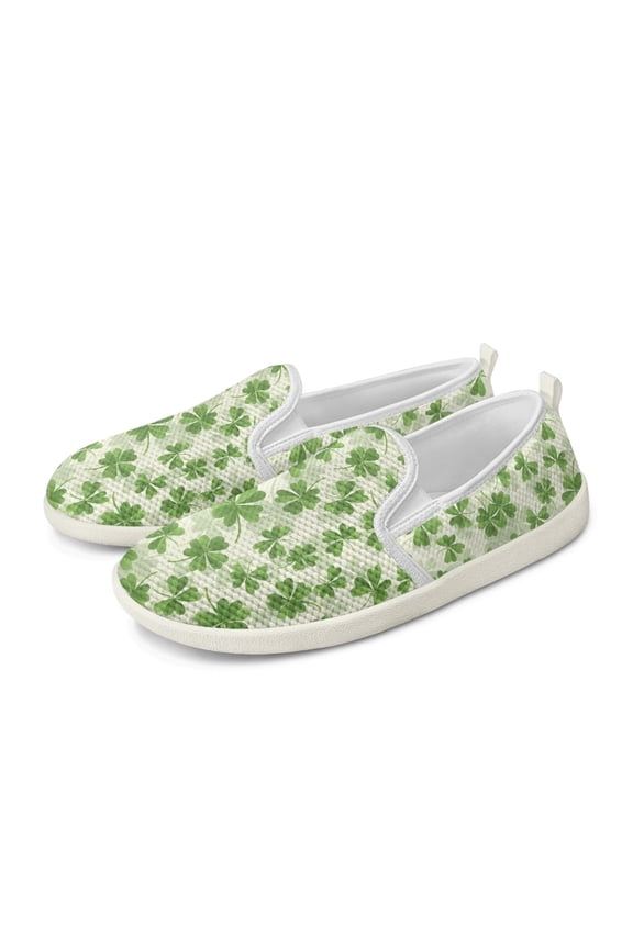 Women St. Patrick's Day Comfort Round Toe Ballets Flats Slip On Classical Walking Shoes for Wedding,Driving,Dating