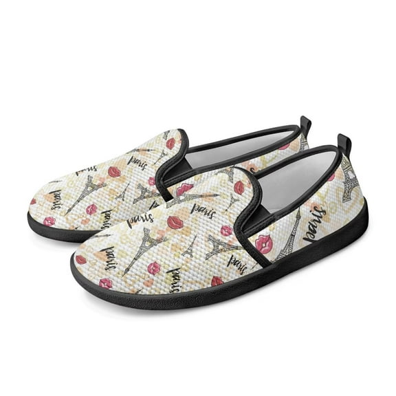 FUIALDOLG Women’s Ballet Flat Shoes Knit Dress Shoes Round Toe Slip On Ballerina Walking Flats Shoes for Woman Low Wedge Comfort Soft