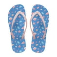 thumbnail image 1 of FUIALDOLG Women's Beach Flip Flop, Super Lightweight and Soft Footbed, Thin Glitter Strap, 1 of 9