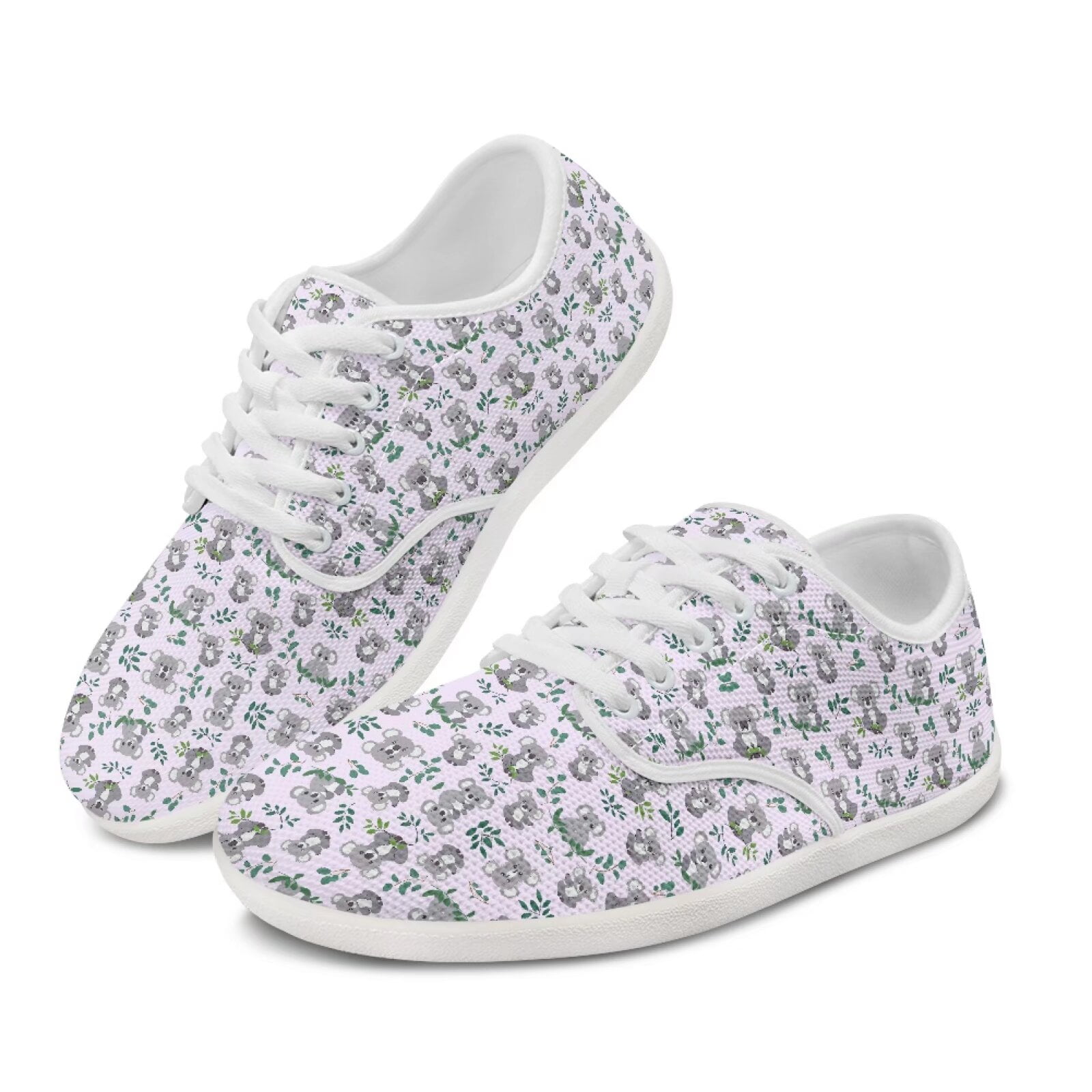 Cute Walk by Babyhug Slip on Casual Shoes with Animal Print - White & Green main image 0
