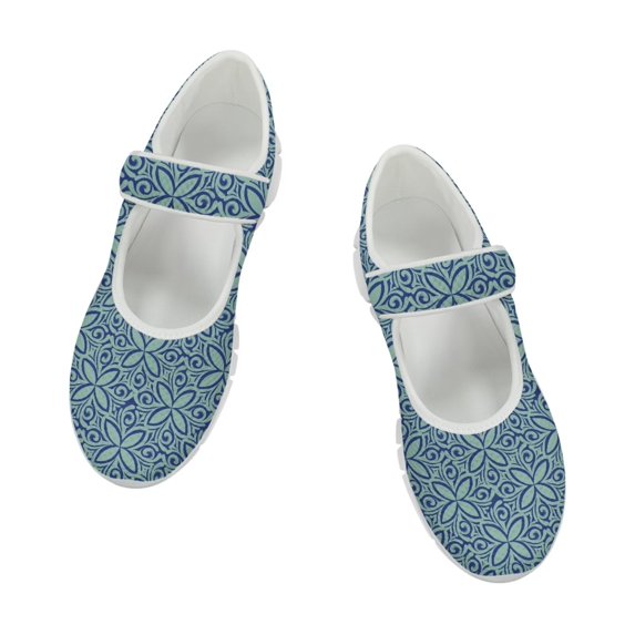 FUIALDOLG Women's Flats, Breathable Slip-On Light Weight Comfort Orthotic Casual Walking Shoes