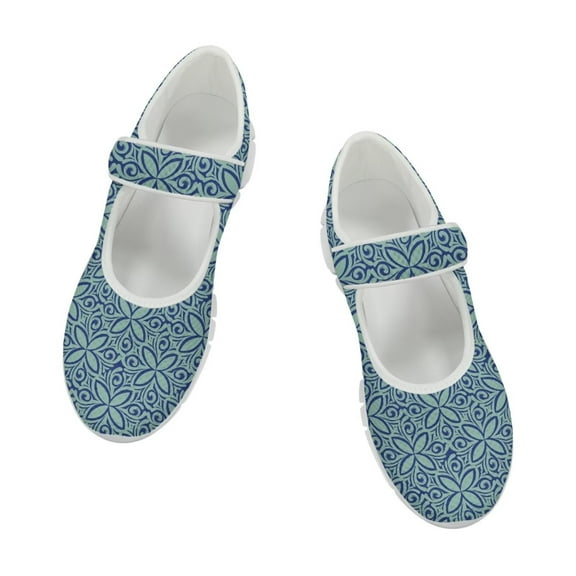 FUIALDOLG Women's Flats, Breathable Slip-On Light Weight Comfort Orthotic Casual Walking Shoes