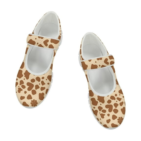 FUIALDOLG Women's Flats Mary Jane Ballet Flats for Women Classic Square Toe Women Shoes Dressy Comfort Ankle Strap Flats for Women