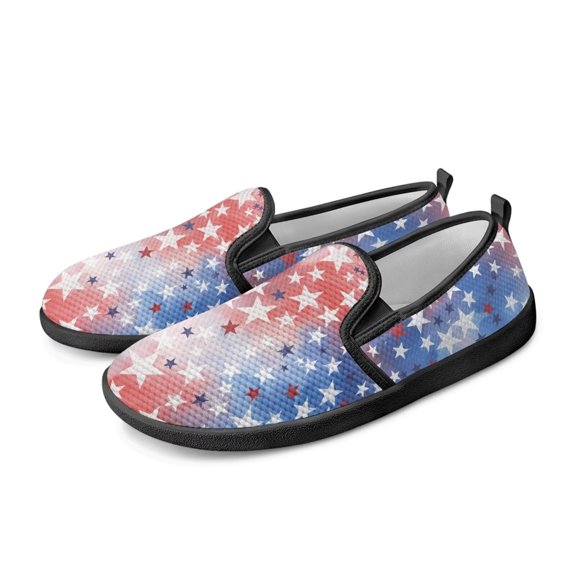 FUIALDOLG Women's Flats Walking Shoes Comfortable Mesh Round Toe Ballet Flats Breathable Dress Shoes Washable Work Slip-on Classical Shoes