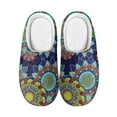 thumbnail image 1 of FUIALDOLG Women's Fuzzy Slip-on Slippers Warm Cozy Soft Lightweight Memory Foam Indoor House Shoes Casual Cozy Fuzzy Bedroom Slippers, 1 of 8