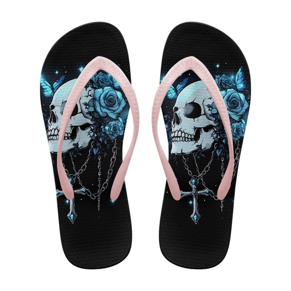 FUIALDOLG Women's Non-Slip Casual Arch Support Flip Flops Comfortable Summer Beach Thong Sandals