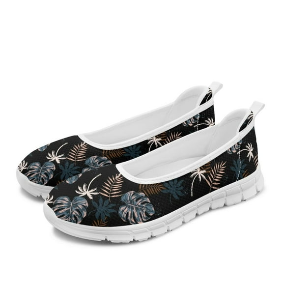 FUIALDOLG Women's Slip on Casual Sneakers Comfortable Tennis Shoes Work Nurse Flat Shoes Lightweight Walking Shoe