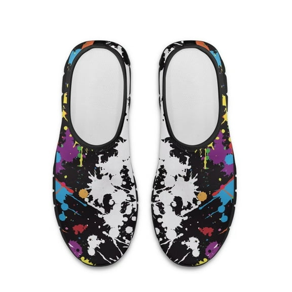 FUIALDOLG Women's Slip on Shoes Lightweight Sneakers Loafers Non Slip Shoes Low Top Casual Shoes