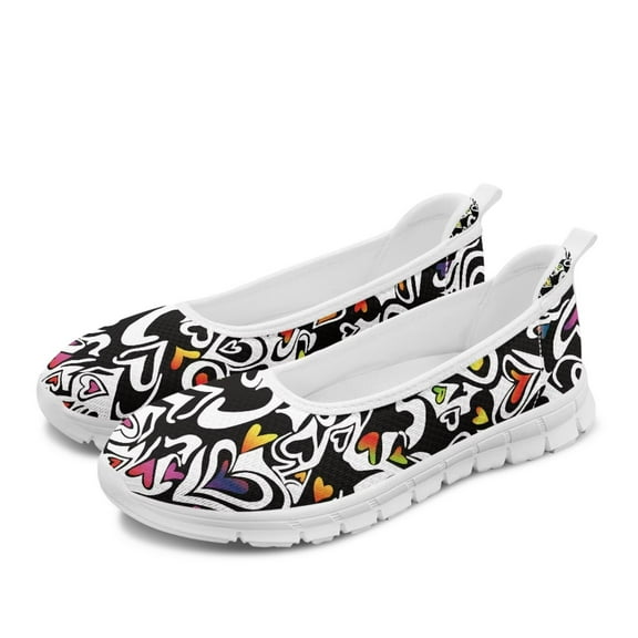 FUIALDOLG Women’s Stylish Loafer Flat Comfortable Ballet Flat Elegant Work Penny shoes Cute Pointed Toe Dress Shoes for Ladies