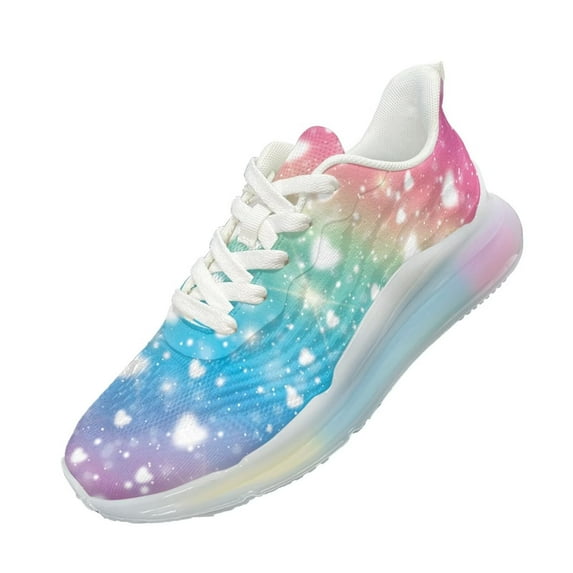 FUIALDOLG Women's Walking Shoes Lightweight Breathable Running Shoes Non Slip Athletic Fashion Sneakers Mesh Workout Casual Sports