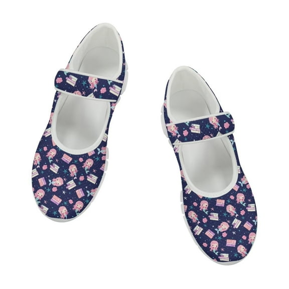 FUIALDOLG Women's Wide Toe Box Flats Shoes Knit Ballet Flat Slip-on Dress Walking Comfort Shoes