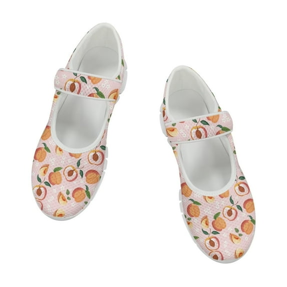 FUIALDOLG Womens Ballet Mary Jane Flats Dressy Round Toe Comfort Shoe Slip On Walking Shoes Dress Shoes Flat Work Shoes