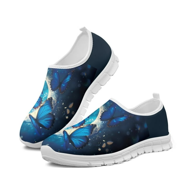 FUIALDOLG Womens Comfortable Lounging Walking Sneakers Steel Toe Loafers Water Resistant Running Shoes Slip On Shoes for Women Comfort Fall Loafers Soft Business Casual Sneakers