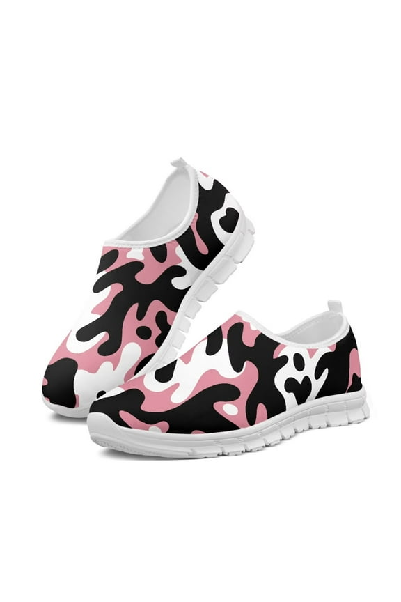 Womens Comfortable Womens Orthopedic Walking Shoes, Plantar Fasciitis Slip On Loafers for Arch Support, Orthotic Casual Breathable Slippers for Work Shopping