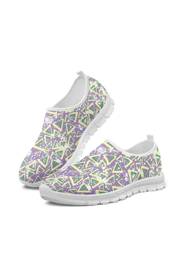 Womens Orthopedic Slip On Loafers Walking Shoes with Arch Support Lightweight Water Resistant Nurse Shoes Slip Resistant Healthcare Work Shoes