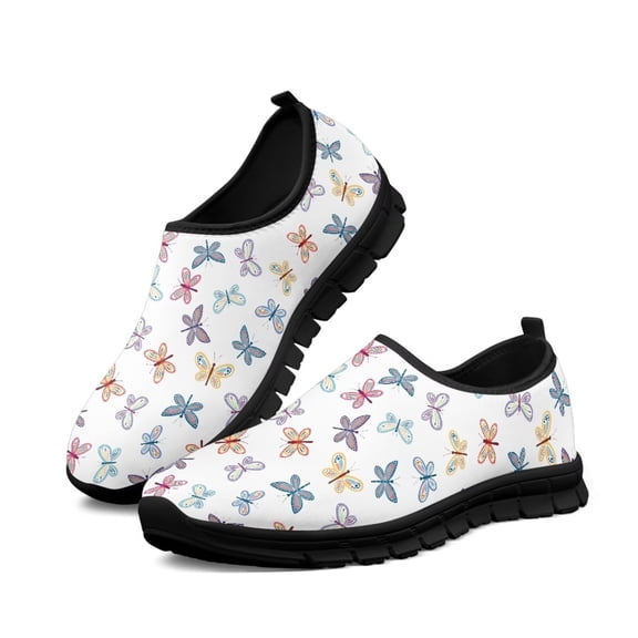 FUIALDOLG Womens Premium Orthopedic Casual Sneaker Slip On Soft Walking Shoes Lightweight Comfortable Loafers Casual Deck Shoes Breathable Outdoor Driving Shoes