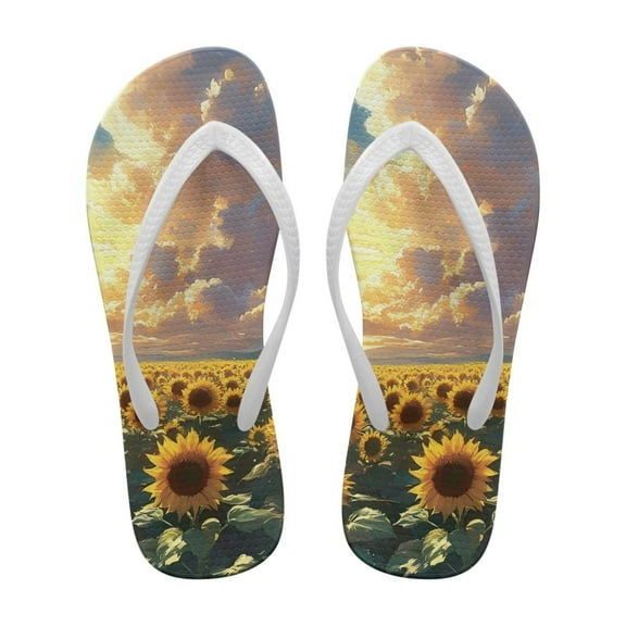 FUIALDOLG Womens Sandals Flip Flops for Women,Women Summer Flip Flops Shoes Sandals Slipper Indoor Outdoor Flip-flops