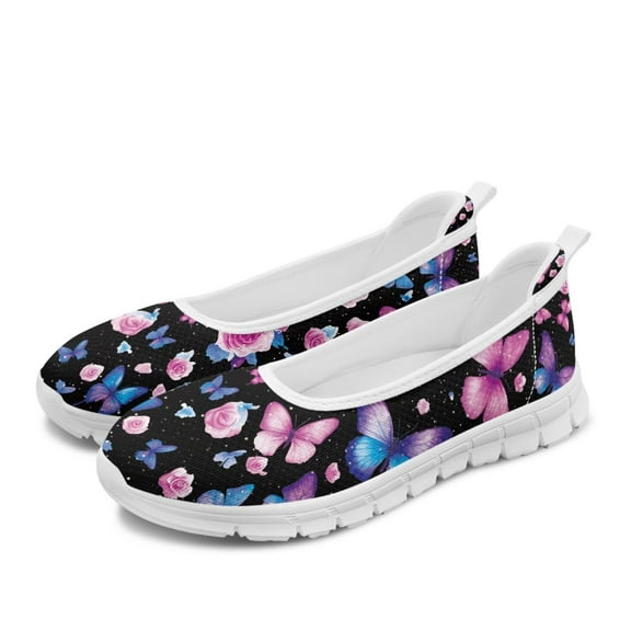 FUIALDOLG Womens Slip On Shoes Casual Boat Loafer Shoes for Women with Arch Support Orthopedic Walking Sneakers for Plantar Fasciitis