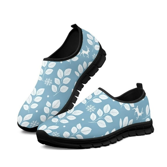 FUIALDOLG Womens Slip On Shoes Casual Boat Loafers Shoes for Women with Arch Support Plantar Fasciitis Stretch Sneakers for Daily Walking