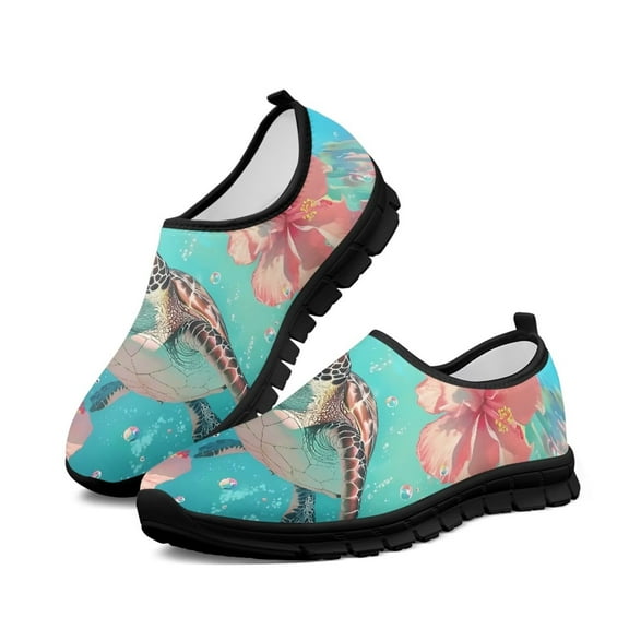 FUIALDOLG Womens Slip On Shoes Casual Boat Loafers Shoes for Women with Arch Support Plantar Fasciitis Stretch Sneakers for Daily Walking