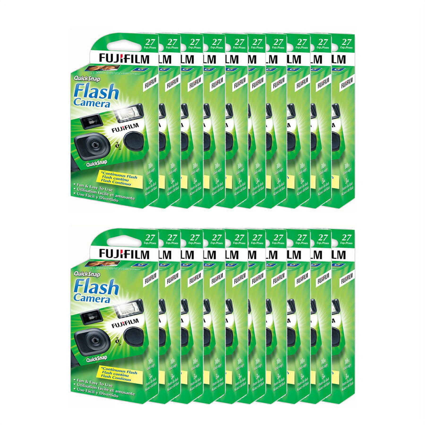 FUJIFILM 35mm Single Use Disposable Camera, 27 exposures - Walmart.com