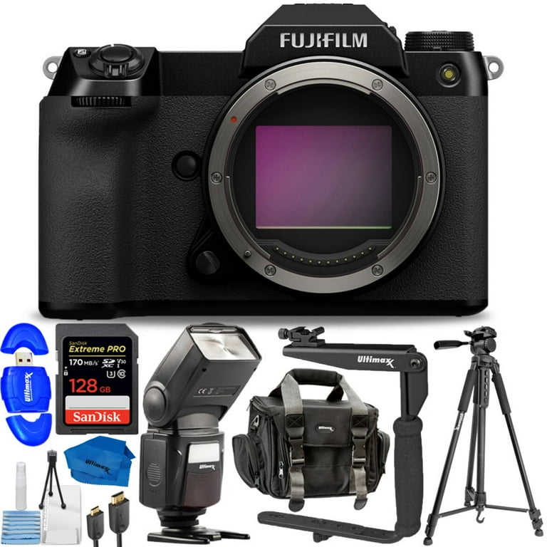 FUJIFILM GFX 100S Medium Format Mirrorless Camera Bundle